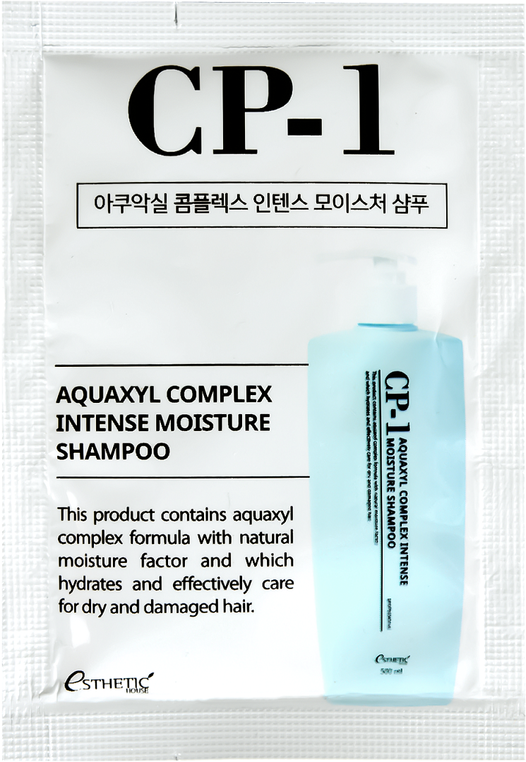 [ESTHETIC HOUSE] Шампунь для волос УВЛАЖНЯЮЩИЙ CP-1 Aquaxyl Complex Intense Moisture Shampoo, 8мл