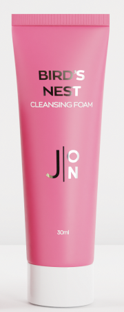 [J:ON] BIRD'S NEST CLEANSING FOAM Пенка для умывания ЛАСТОЧКИНО ГНЕЗДО, 30 мл