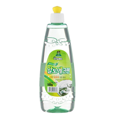 [SANDOKKAEBI КОРЕЯ] Гель для мытья посуды «Алоэ Клин» 500 г (флакон) 