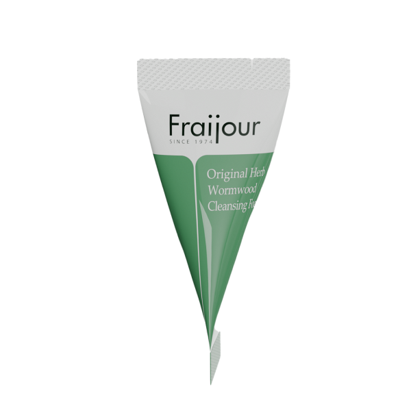 [Fraijour] НАБОР Пенка для умывания РАСТИТЕЛЬНЫЕ ЭКСТРАКТЫ Original Herb Wormwood Cleansing Foam, 20шт*5 мл
