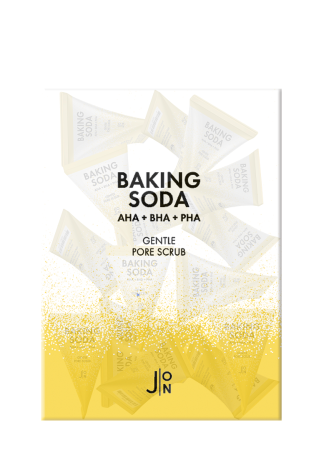 [J:ON] BAKING SODA НАБОР Скраб-пилинг для лица СОДОВЫЙ Baking Soda Gentle Pore Scrub, 20 шт * 5гр