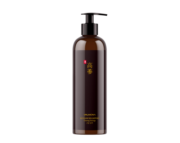 [VALMONA] Шампунь для волос ЗАЩИТА И УКРЕПЛЕНИЕ Gosam Shampoo Ginseng Heritage, 300 мл
