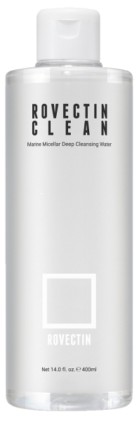 [ROVECTIN] Жидкость для снятия макияжа Clean Micellar Marine Deep Cleansing Water, 400 мл