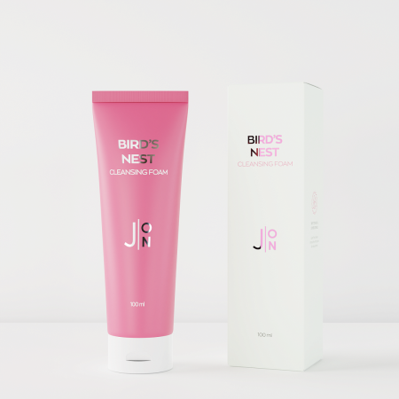 [J:ON] BIRD'S NEST CLEANSING FOAM Пенка для умывания ЛАСТОЧКИНО ГНЕЗДО, 100 мл