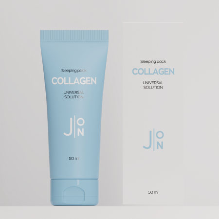 [J:ON] КОЛЛАГЕН Маска для лица Collagen Universal Solution Sleeping Pack, 50 гр