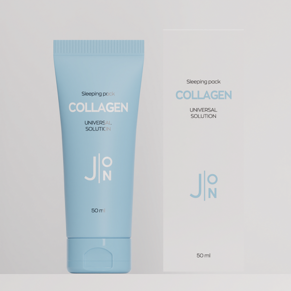 [J:ON] КОЛЛАГЕН Маска для лица Collagen Universal Solution Sleeping Pack, 50 гр